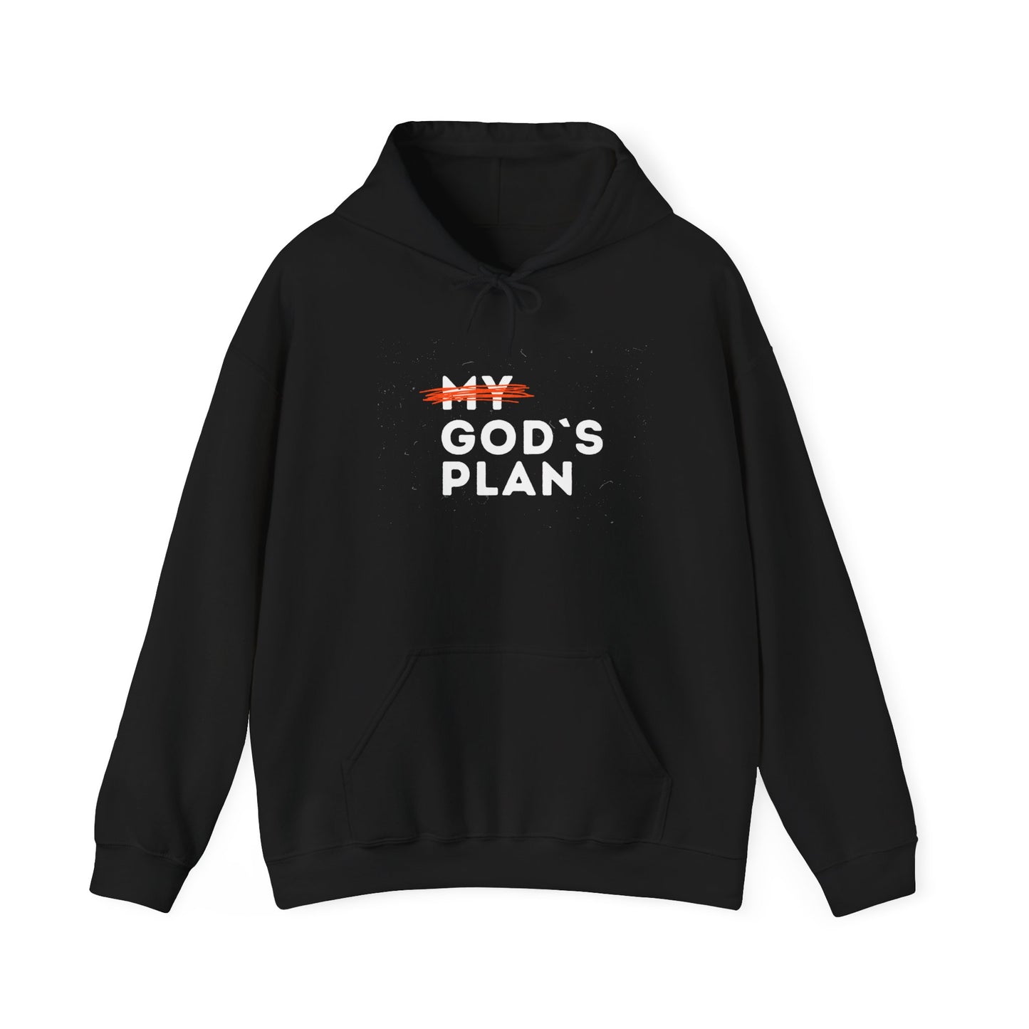 Gods Plan Inspirational Hooded Sweatshirt - "My Plan" Design