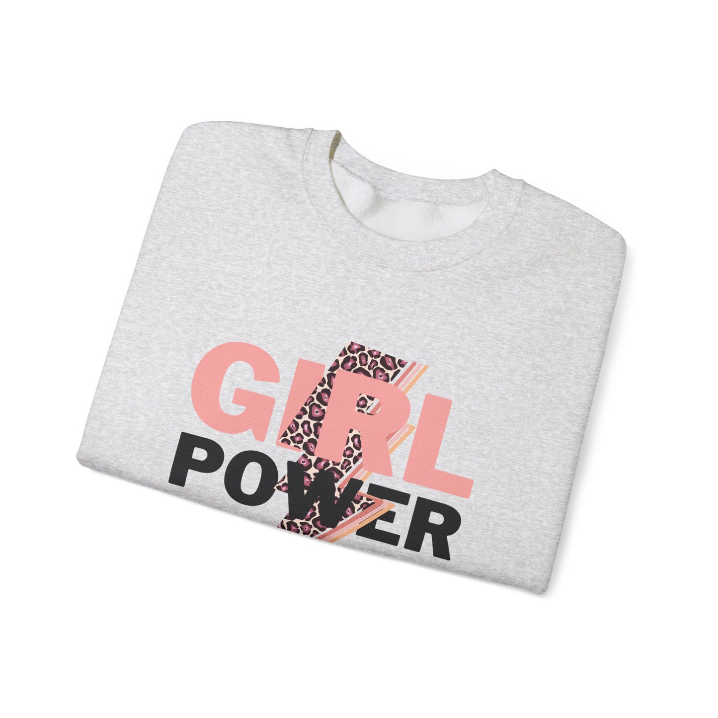 Girl Power Crewneck Sweatshirt - Unisex Heavy Blend™