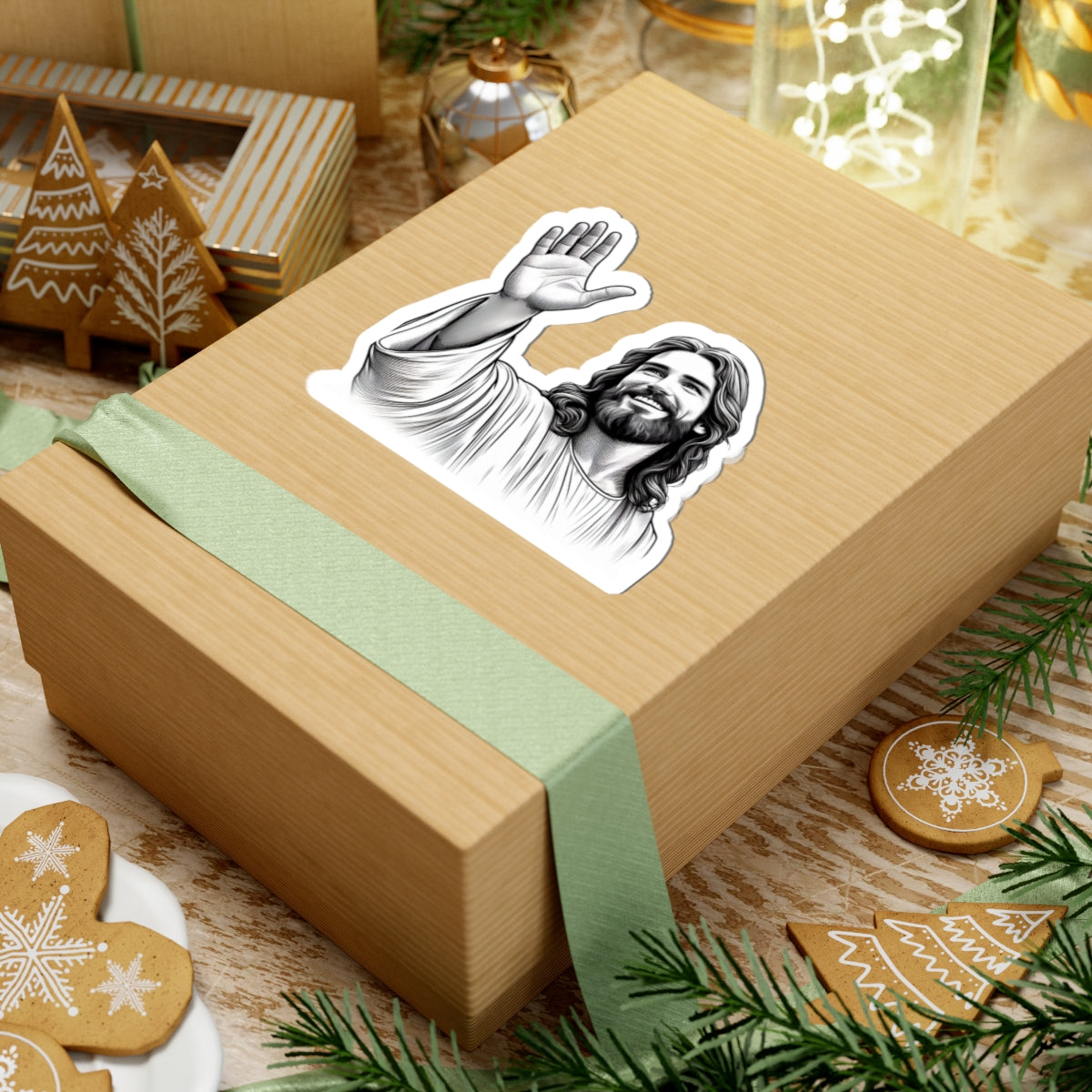 Inspirational Jesus Stickers - Faith & Encouragement Decor