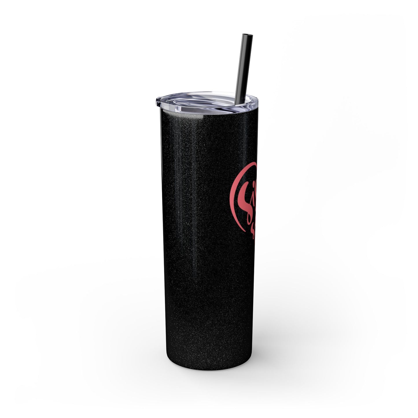 Sister Squad Skinny Tumbler with Straw - 20oz Drinkware for Sisters and Friends