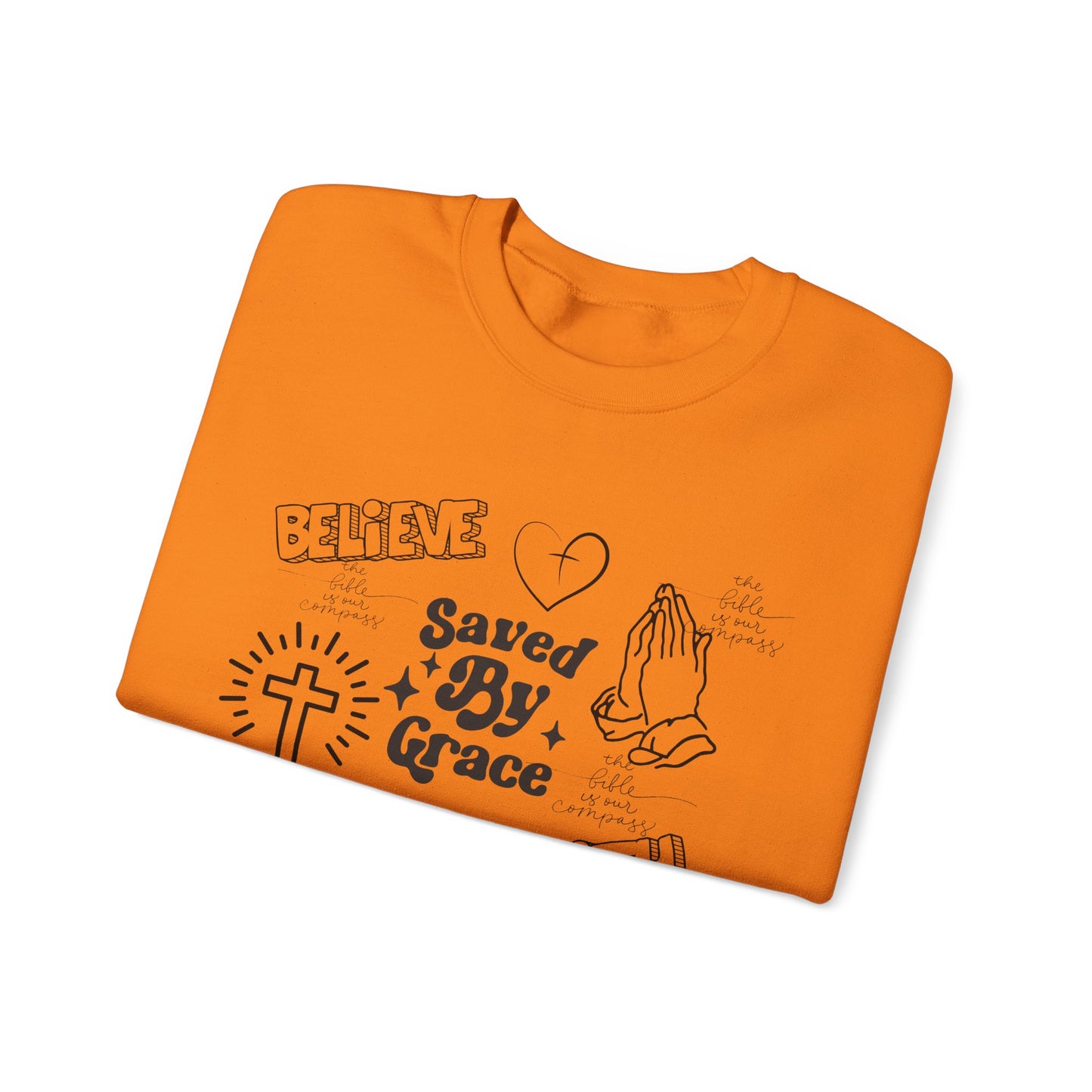 Faith & Grace Crewneck Sweatshirt - Unisex Heavy Blend™ - Perfect for Everyday Inspiration