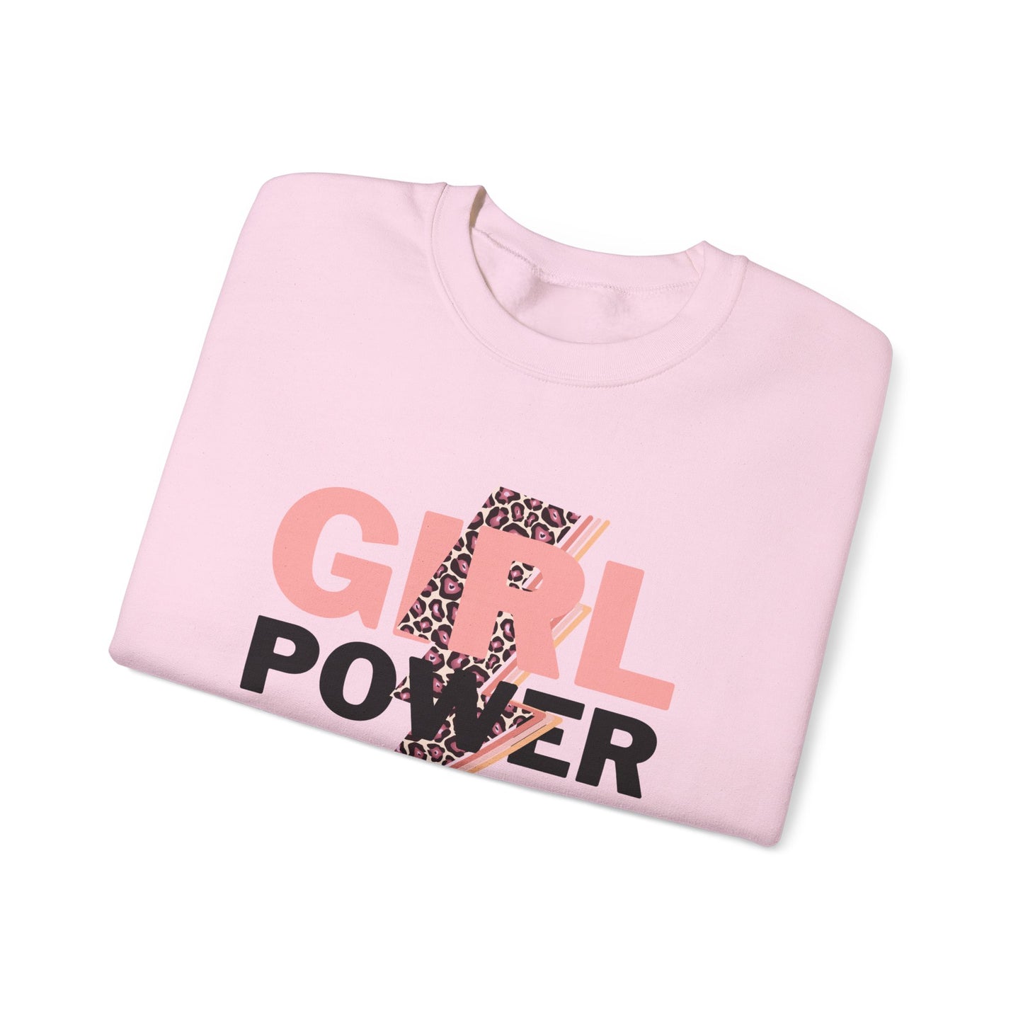 Girl Power Crewneck Sweatshirt - Unisex Heavy Blend™