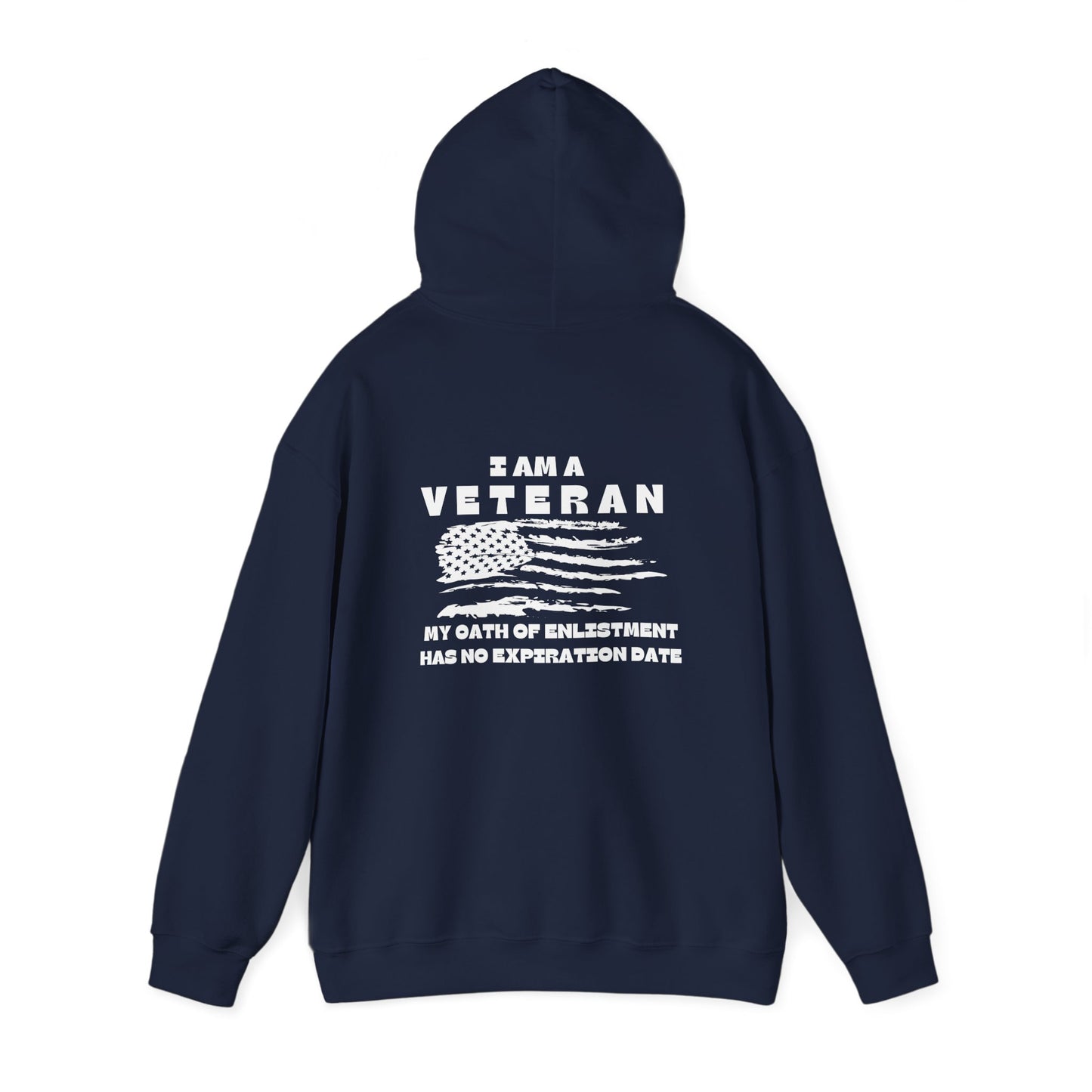 I AM A VETERAN - Cozy Unisex Heavy Blend™ Hooded Sweatshirt