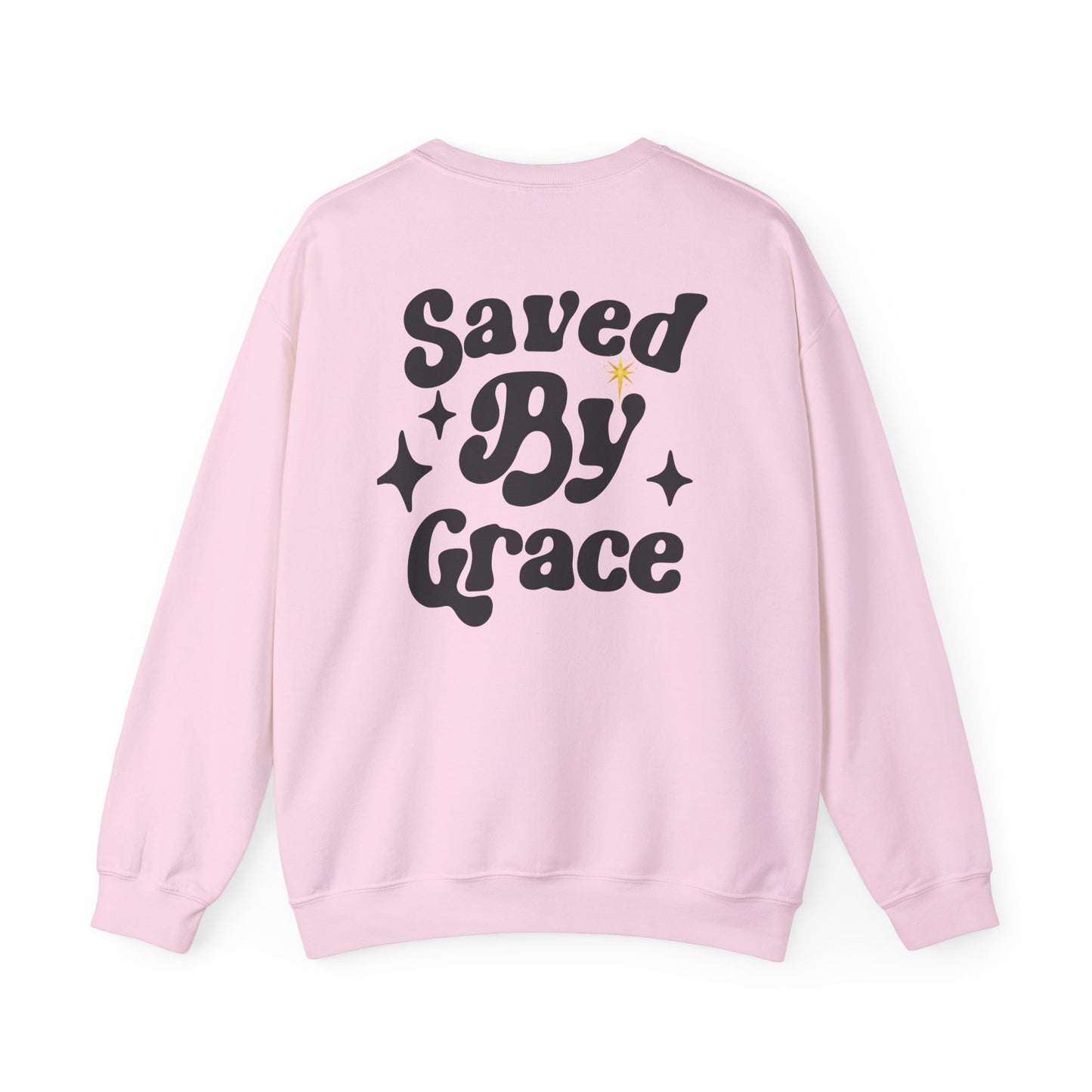 Saved by Grace Unisex Heavy Blend™ Crewneck Sweatshirt