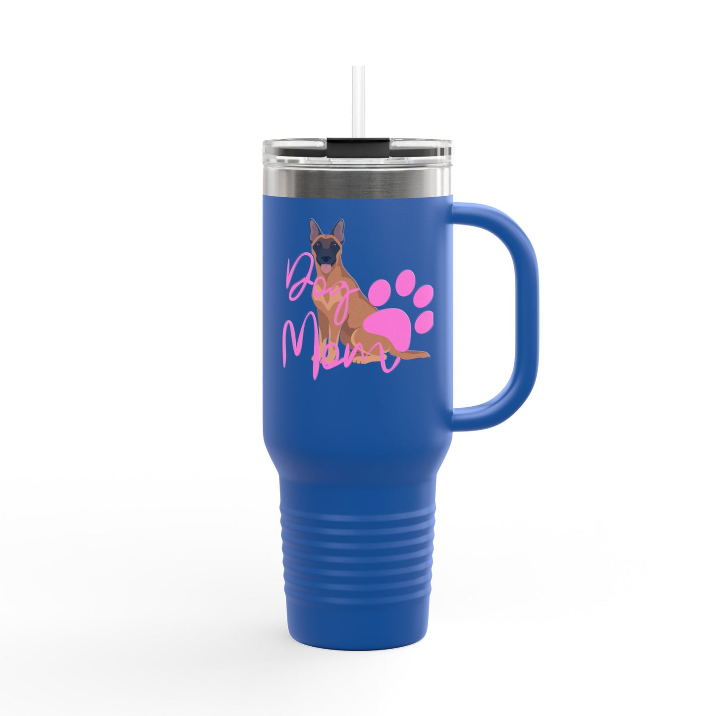 Cute Belgian Dog Mom Insulated Travel Mug - 40oz, Perfect Gift for Pet Lovers