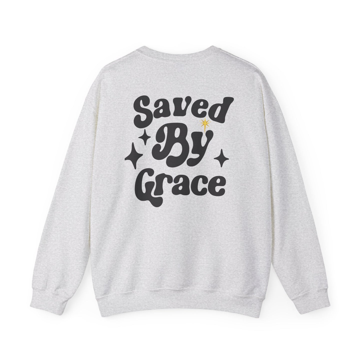 Saved by Grace Unisex Heavy Blend™ Crewneck Sweatshirt