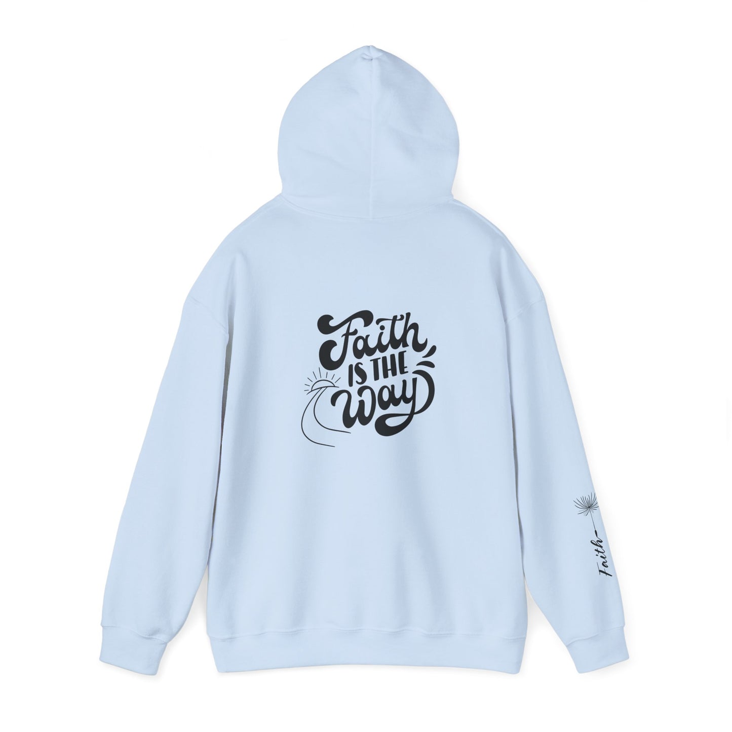 Hope & Faith Unisex Hooded Sweatshirt | Inspirational Graphic Hoodie