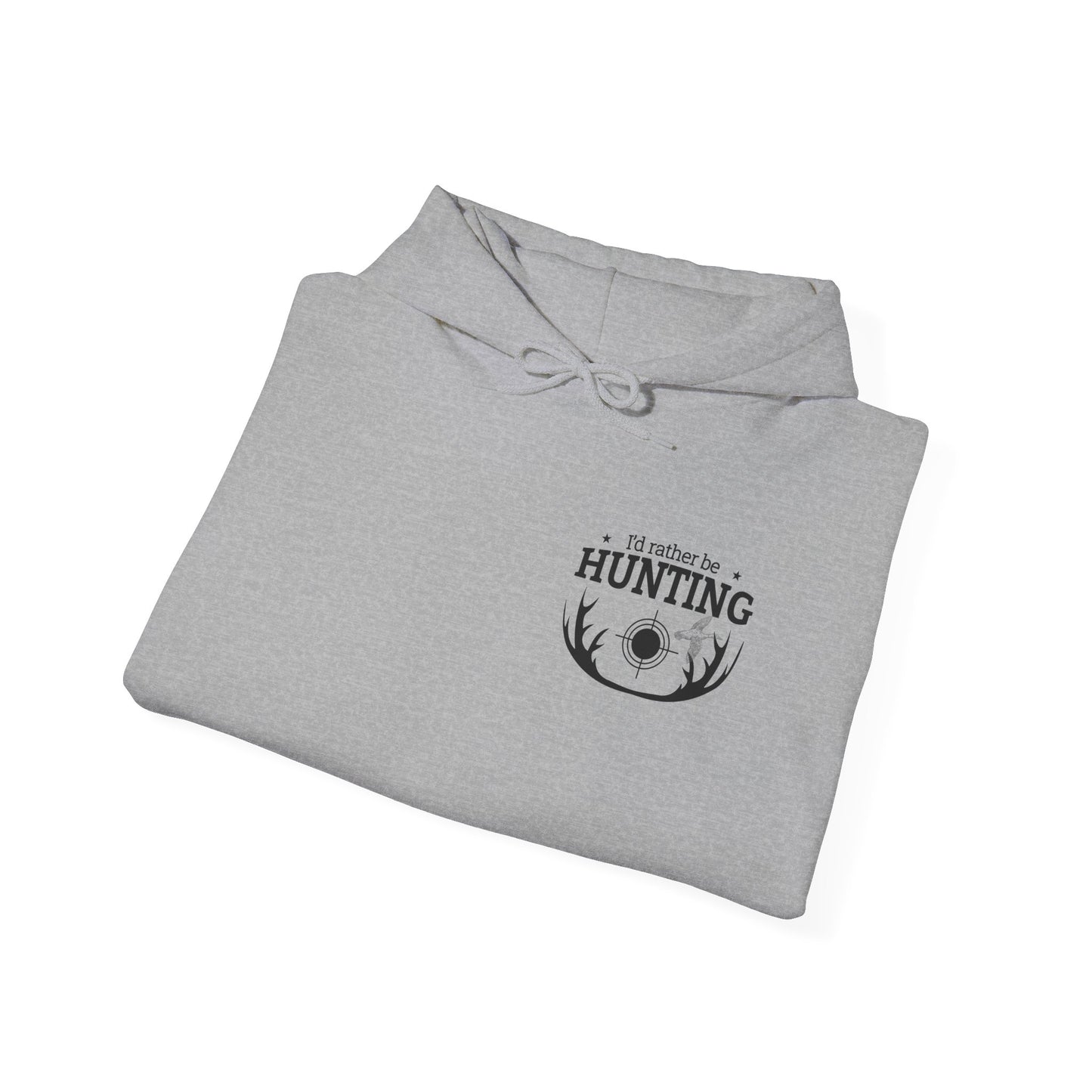 I'd Rather Be Hunting Unisex Heavy Blend Hoodie - Comfortable Outdoor Apparel