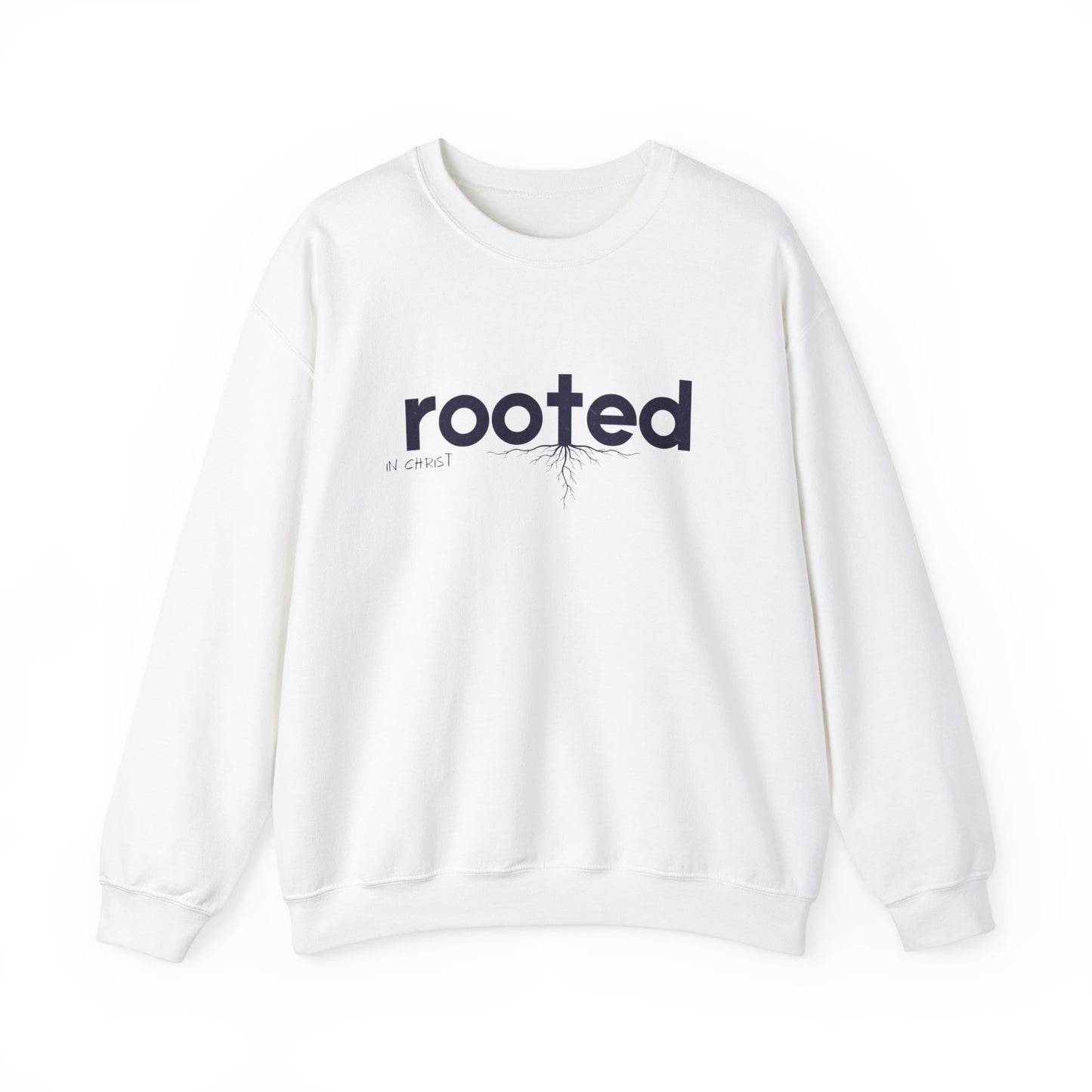 Rooted in Christ Sweatshirt - Unisex Heavy Blend™ Crewneck