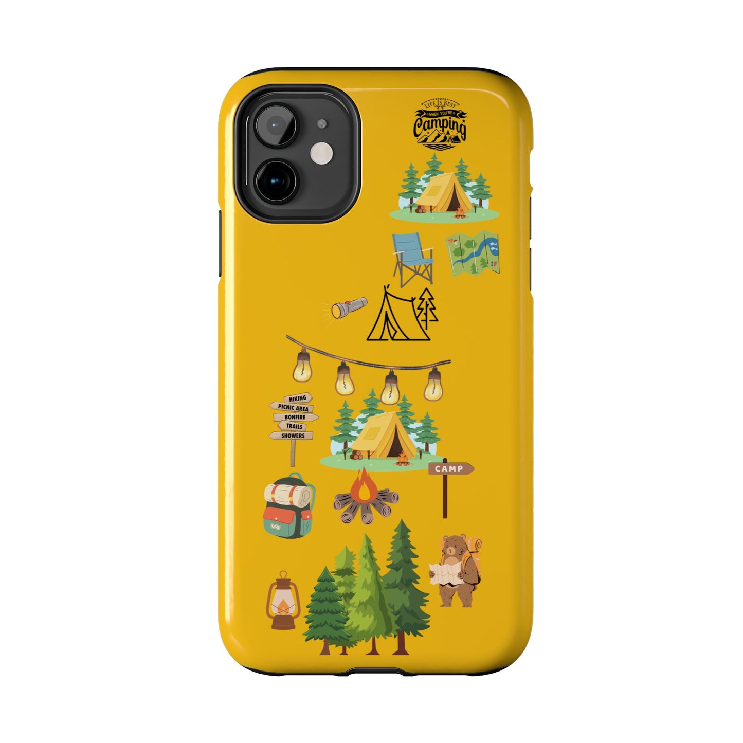 Adventure Vibe Tough Phone Case with Nature Designs