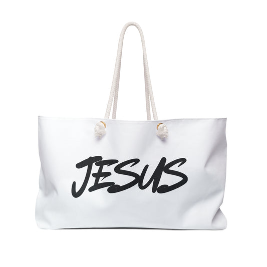 Jesus Weekender Bag - Stylish Travel Tote for Faith & Adventure