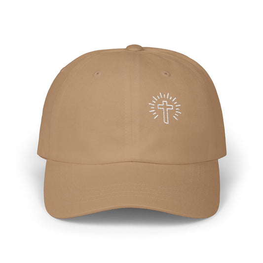 Inspirational Classic Cap with Cross Design
