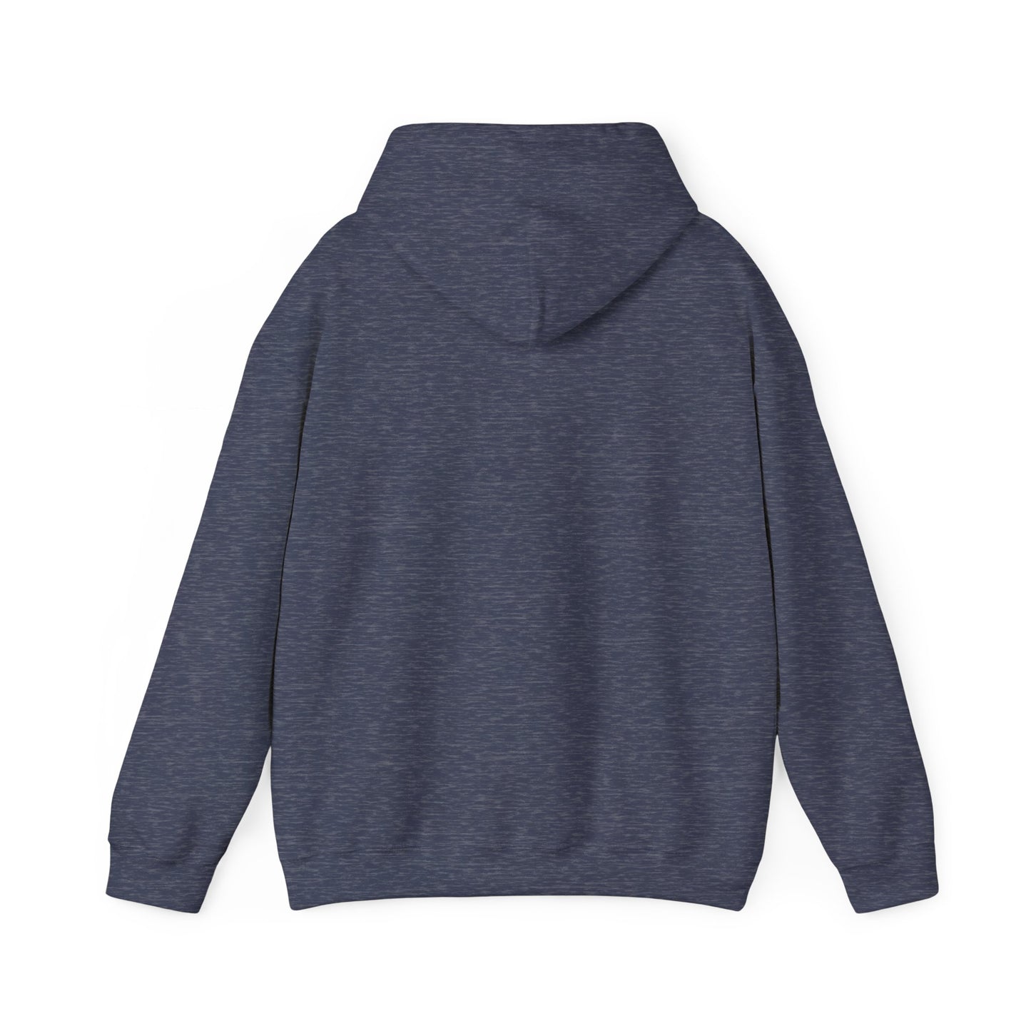 Unisex Heavy Blend™ Hooded Sweatshirt - Minimalist Design with Cross Logo