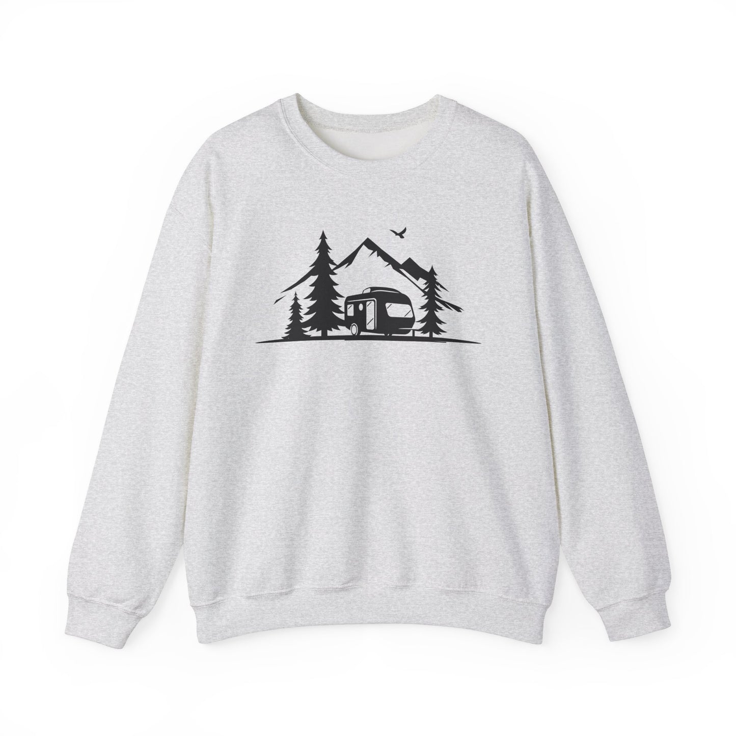 Nature-Inspired Unisex Heavy Blend™ Crewneck Sweatshirt - Perfect for Adventures