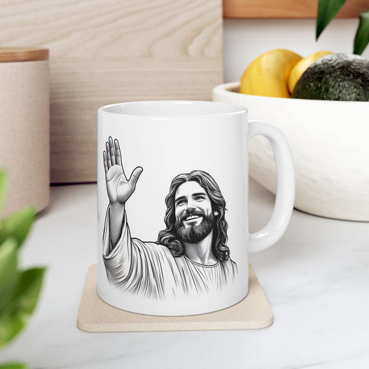 Inspirational Jesus Ceramic Mug - 11oz & 15oz