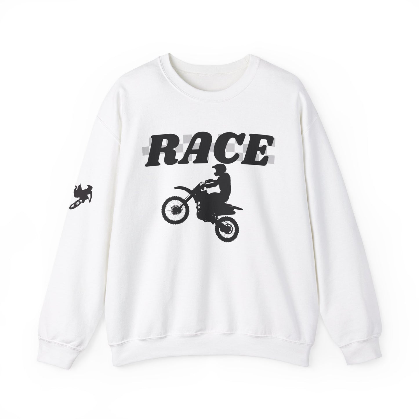 Motocross Racer Unisex Heavy Blend Crewneck Sweatshirt