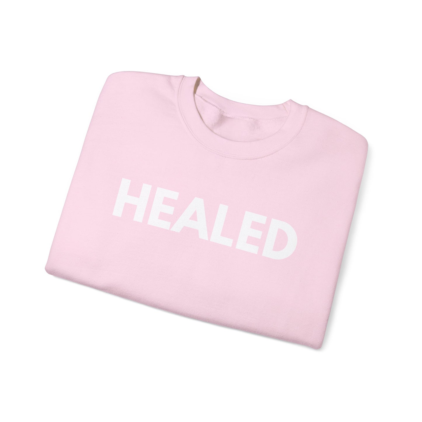 Healed Godly  Unisex Heavy Blend™ Crewneck Sweatshirt - Perfect for Wellness and Self-Care