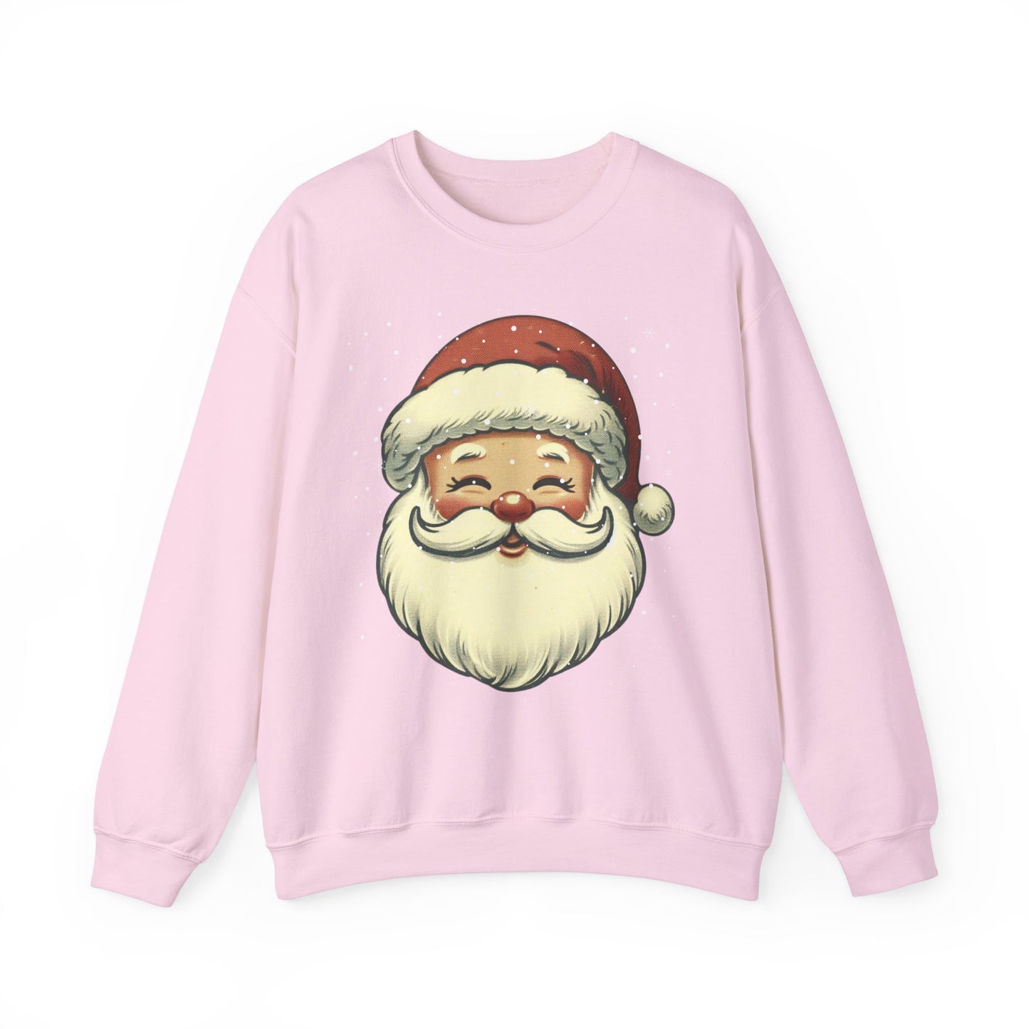 Vintage Santa Face Unisex Heavy Blend™ Crewneck Sweatshirt