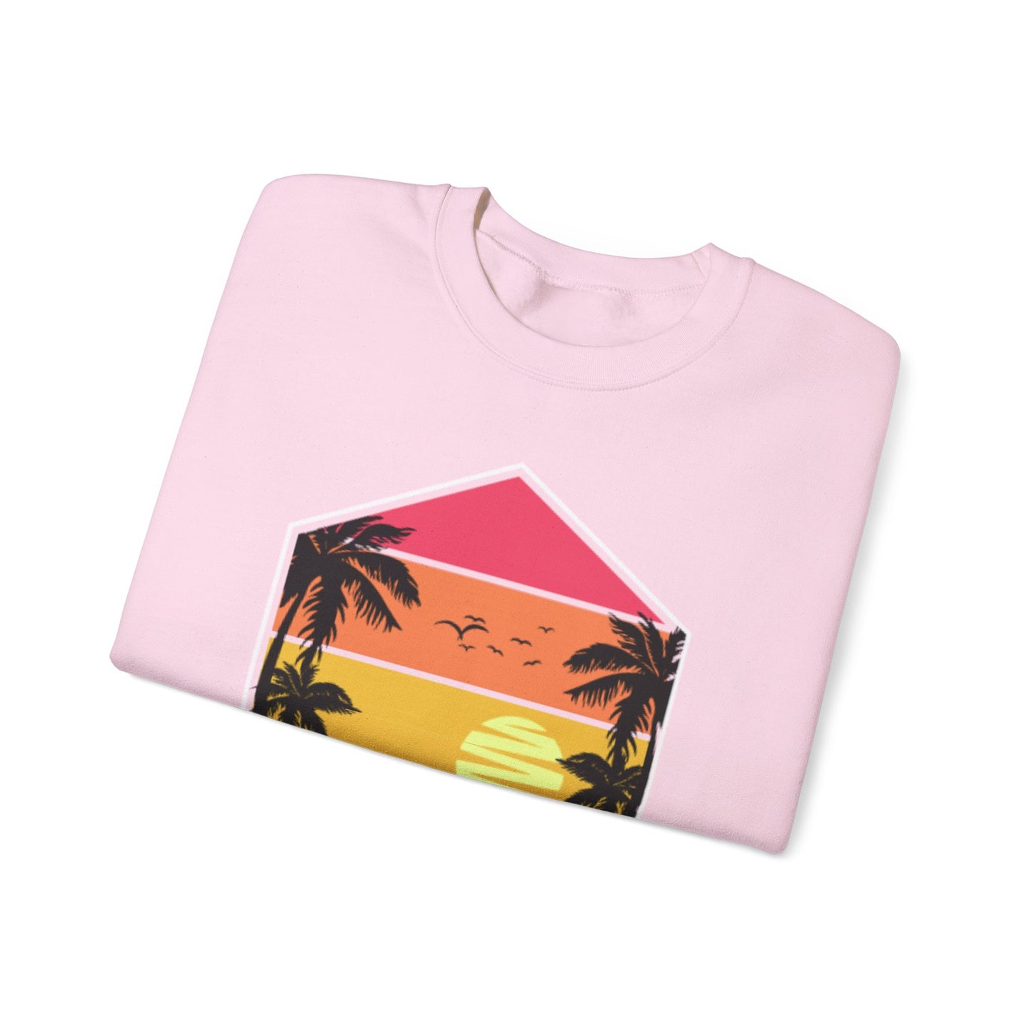 Surfing Hang Loose - Unisex Heavy Blend™ Crewneck Sweatshirt