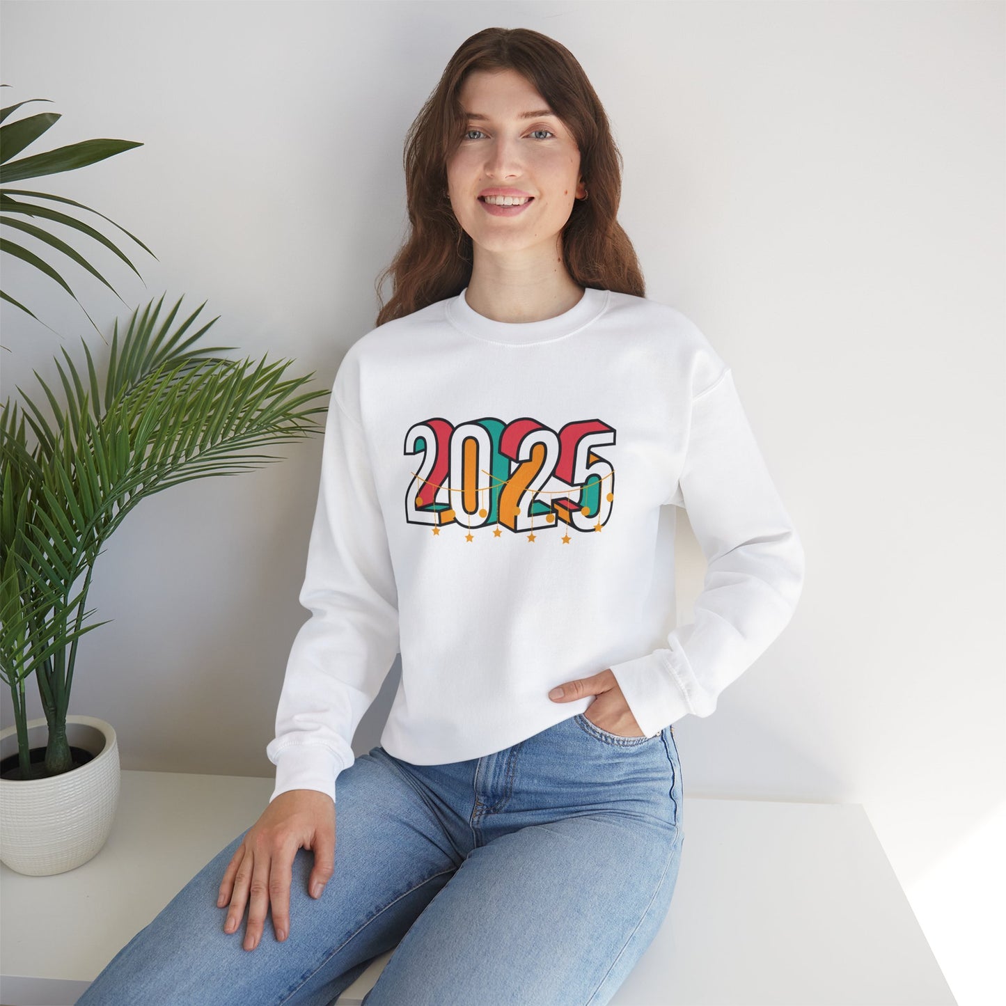 2025 Unisex Heavy Blend™ Crewneck Sweatshirt - Comfortable & Stylish