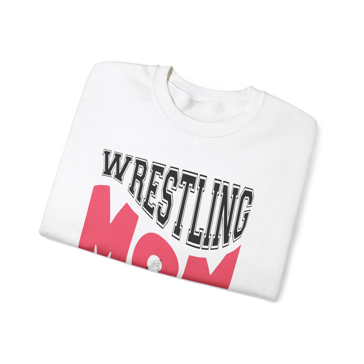 Wrestling Mom Sweatshirt - Unisex Heavy Blend Crewneck - Perfect Gift for Moms