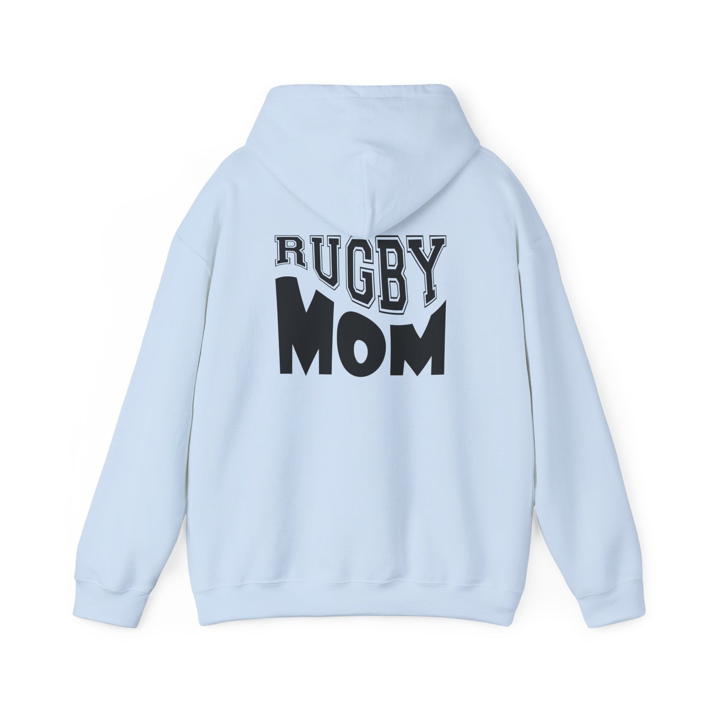 **CUSTOM**** Rugby Mom Unisex Heavy Blend Hooded Sweatshirt - Cozy and Stylish