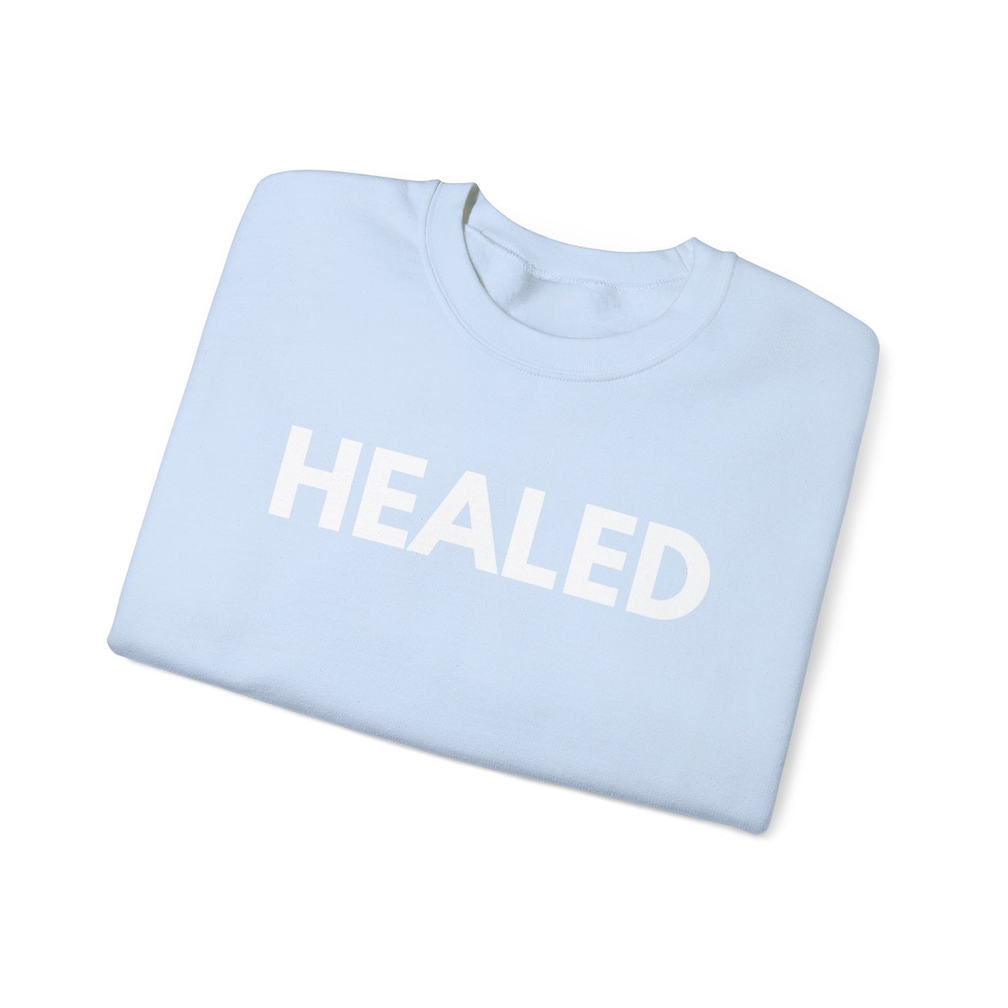 Healed Godly  Unisex Heavy Blend™ Crewneck Sweatshirt - Perfect for Wellness and Self-Care