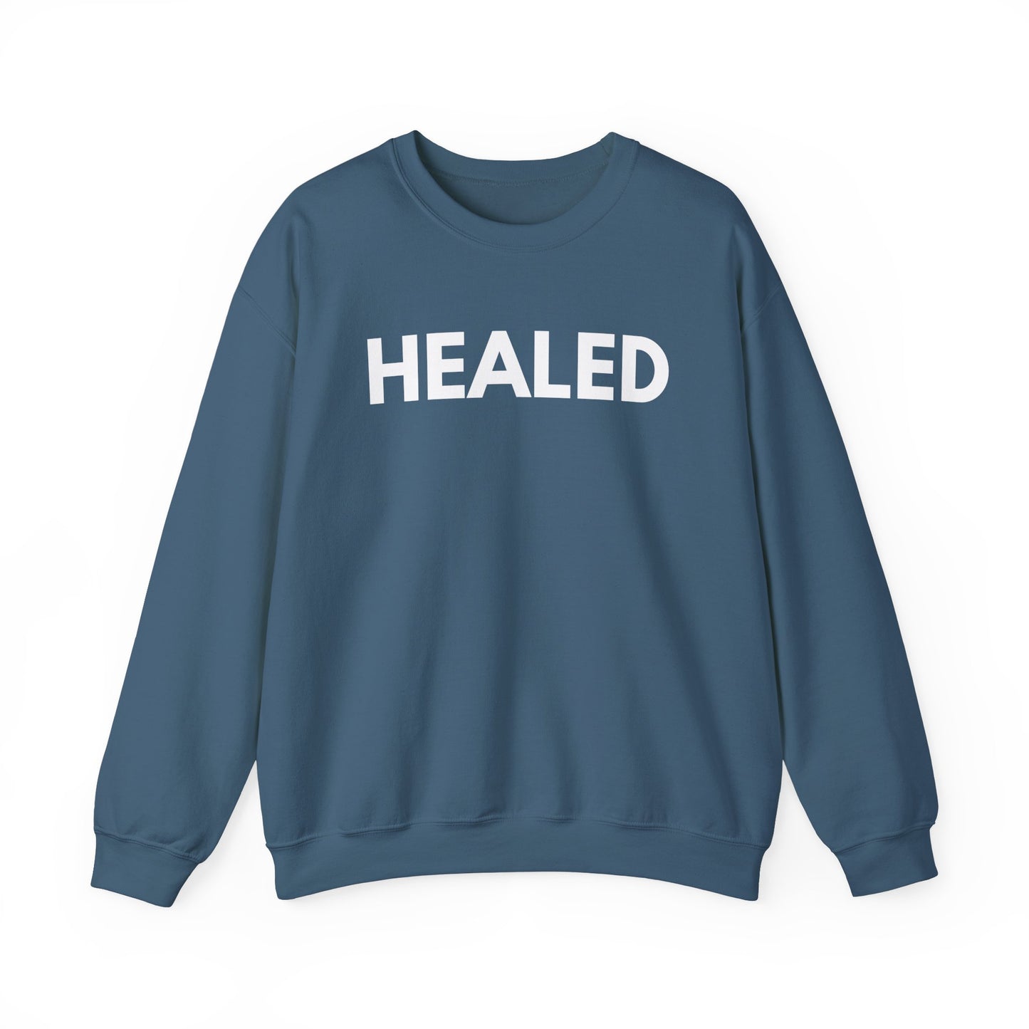 Healed Godly  Unisex Heavy Blend™ Crewneck Sweatshirt - Perfect for Wellness and Self-Care