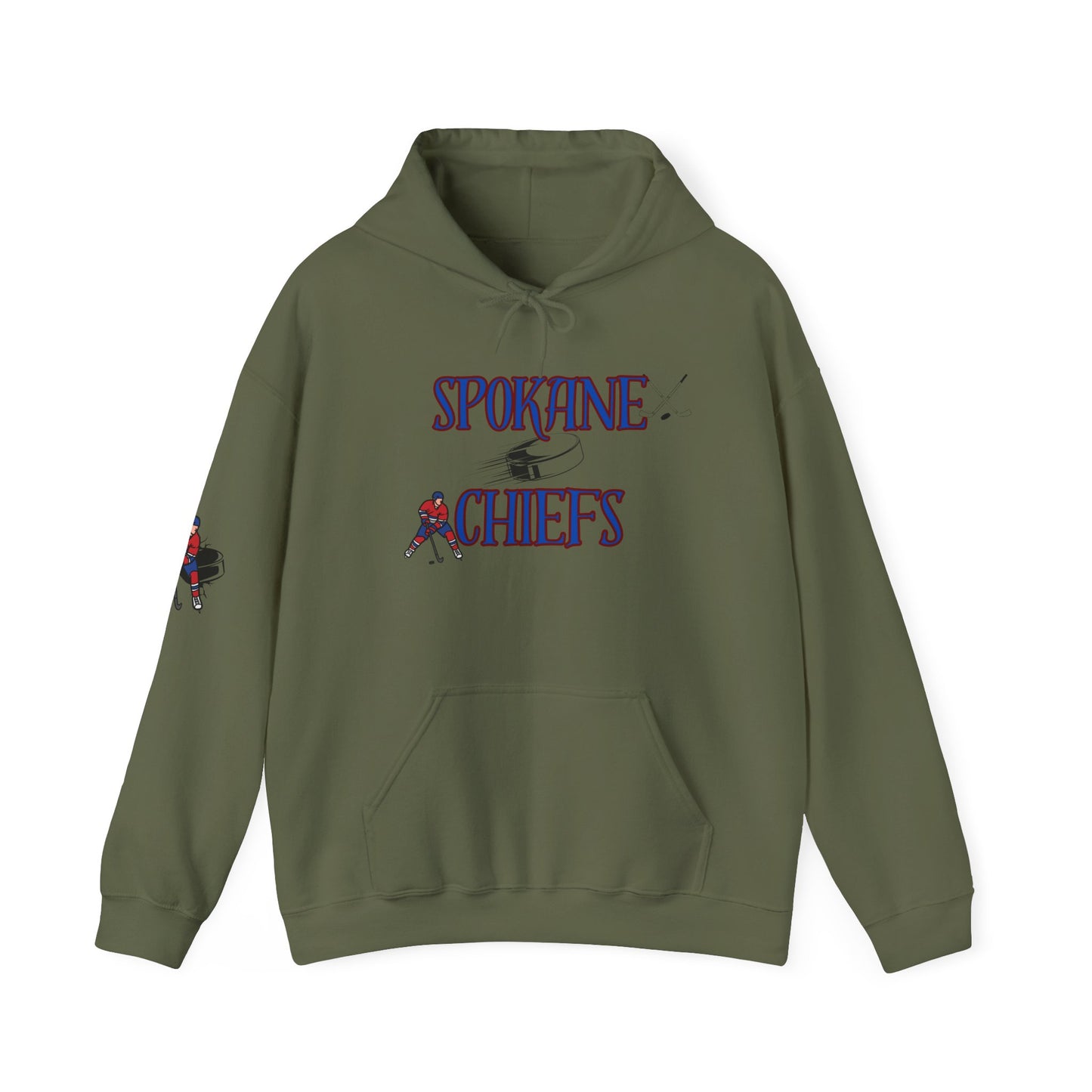 Spokane Chiefs Blue Hockey Sweatshirt - Got Chirps? Unisex Hoodie