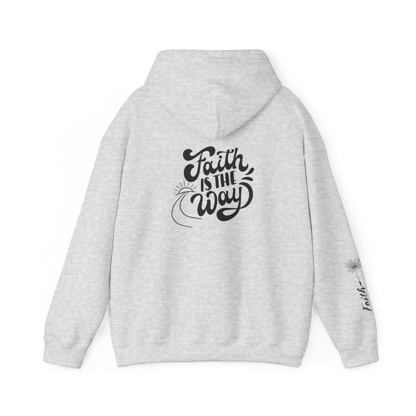 Hope & Faith Unisex Hooded Sweatshirt | Inspirational Graphic Hoodie