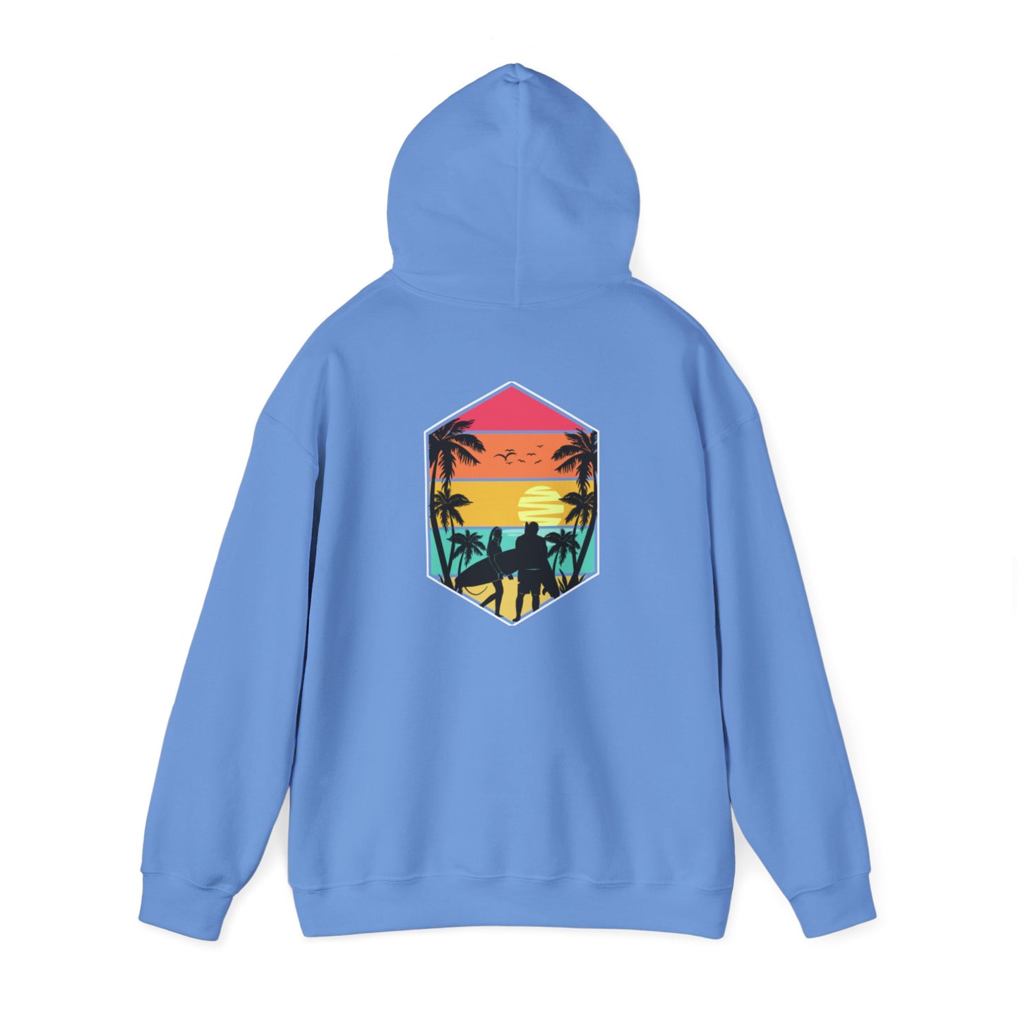 Hang Loose Chill Vibes Hoodie | Unisex Heavy Blend Sweatshirt