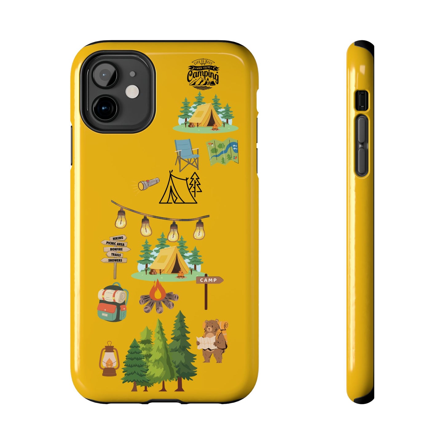 Adventure Vibe Tough Phone Case with Nature Designs