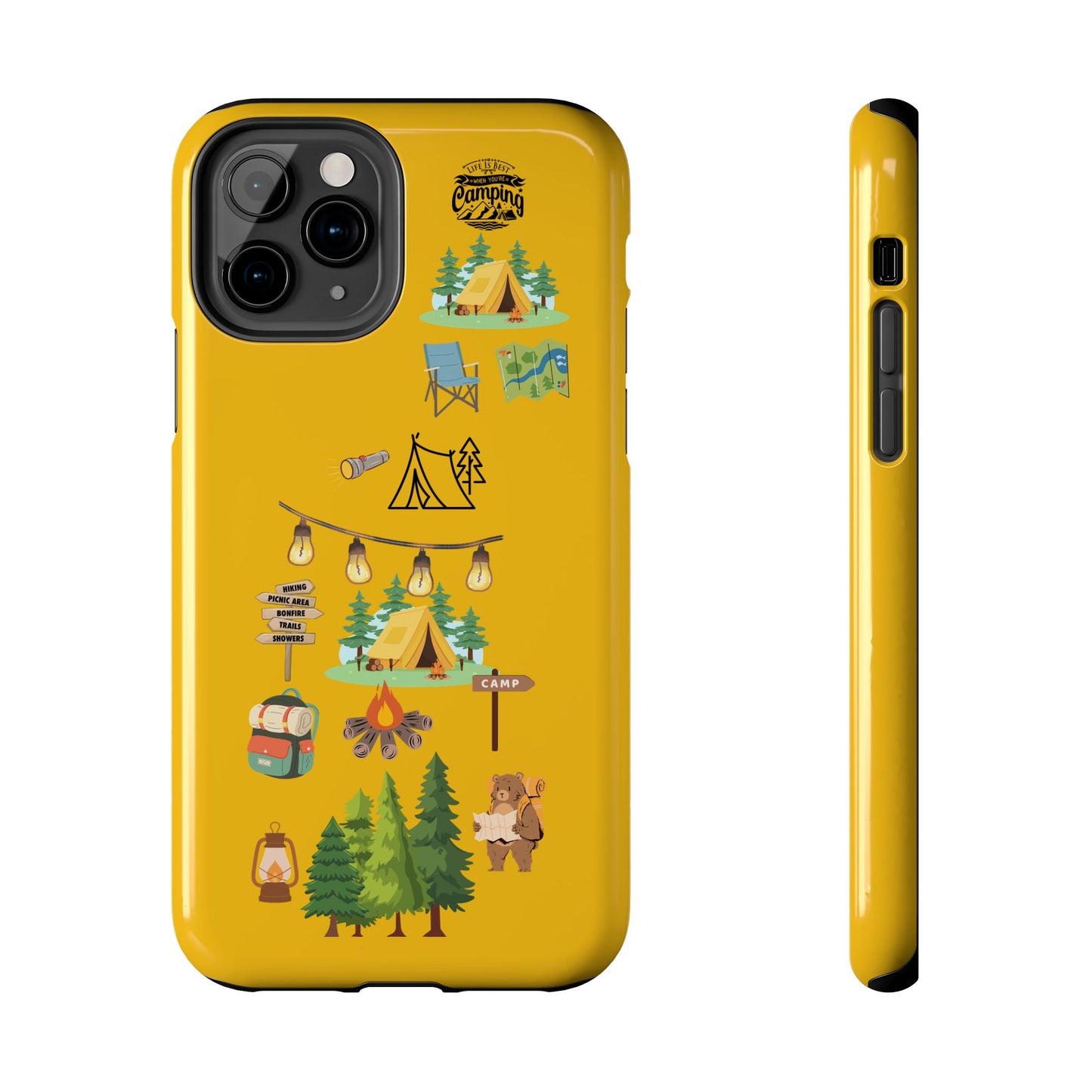Adventure Vibe Tough Phone Case with Nature Designs