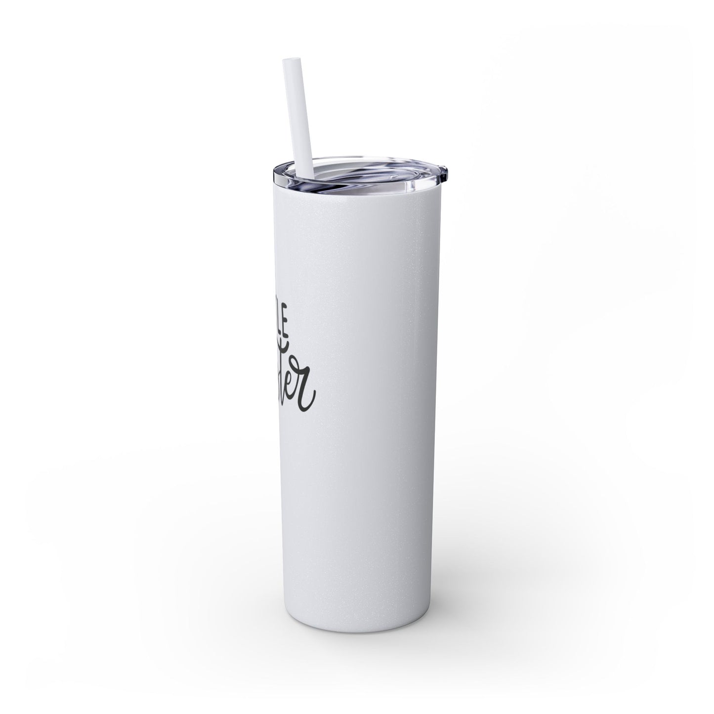 Little Sister Skinny Tumbler with Straw, 20oz - Perfect Gift for Siblings