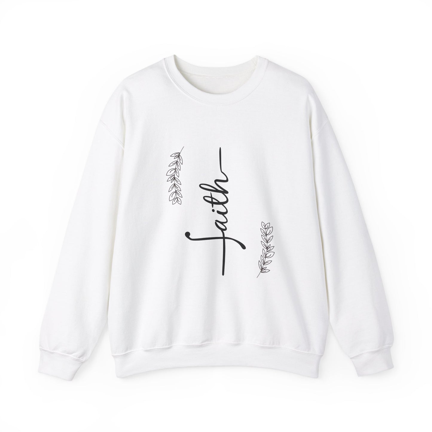 Faith Crewneck Sweatshirt - Unisex Heavy Blend™ - Cozy Comfort for All Occasions