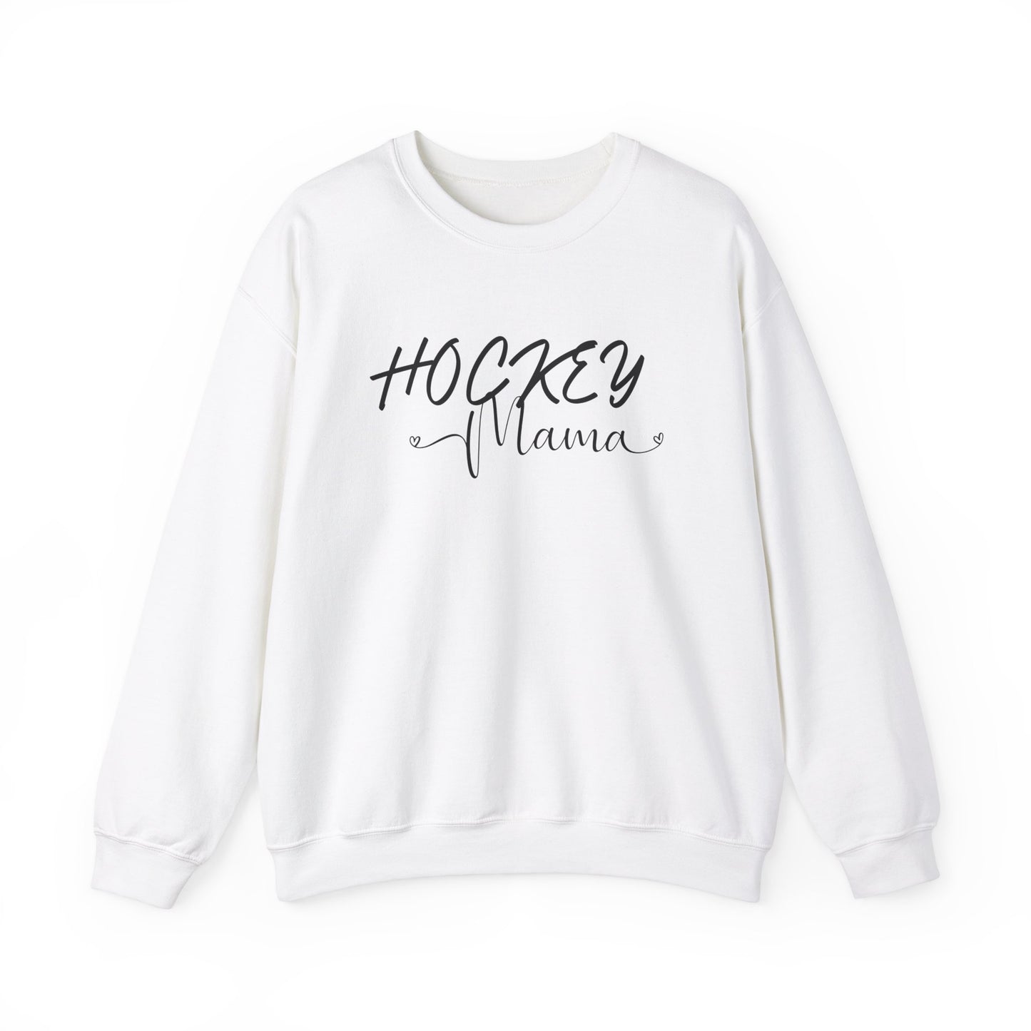 Hockey Mama Crewneck Sweatshirt - Cozy Unisex Pullover for Hockey Lovers