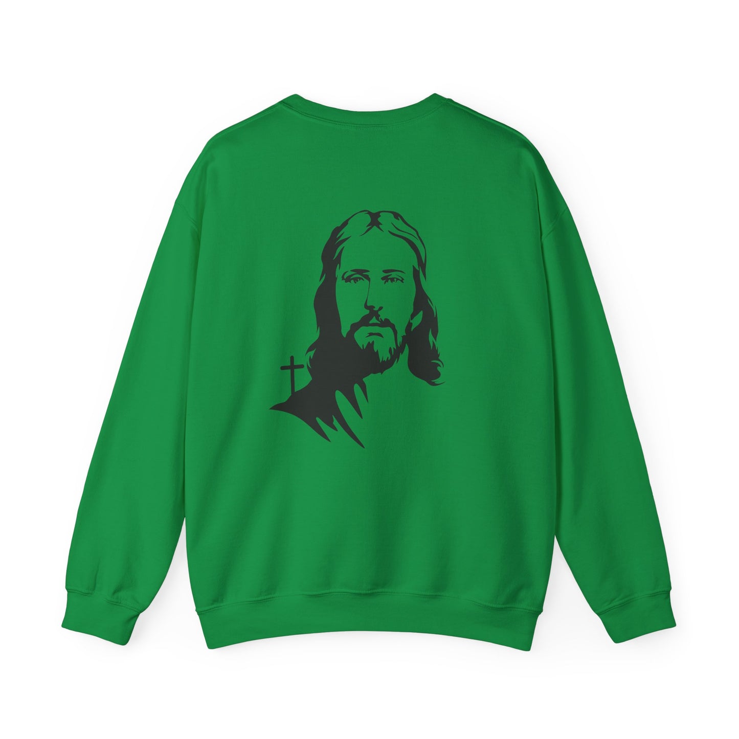 Faithful Heart Unisex Crewneck Sweatshirt - Jesus Design