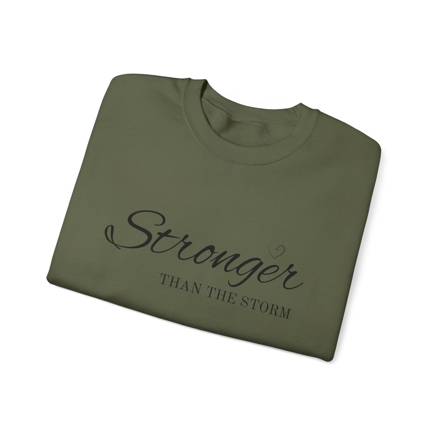 Stronger Than the Storm Unisex Heavy Blend™ Crewneck Sweatshirt