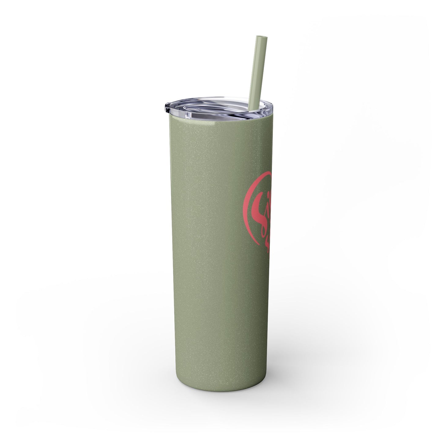 Sister Squad Skinny Tumbler with Straw - 20oz Drinkware for Sisters and Friends