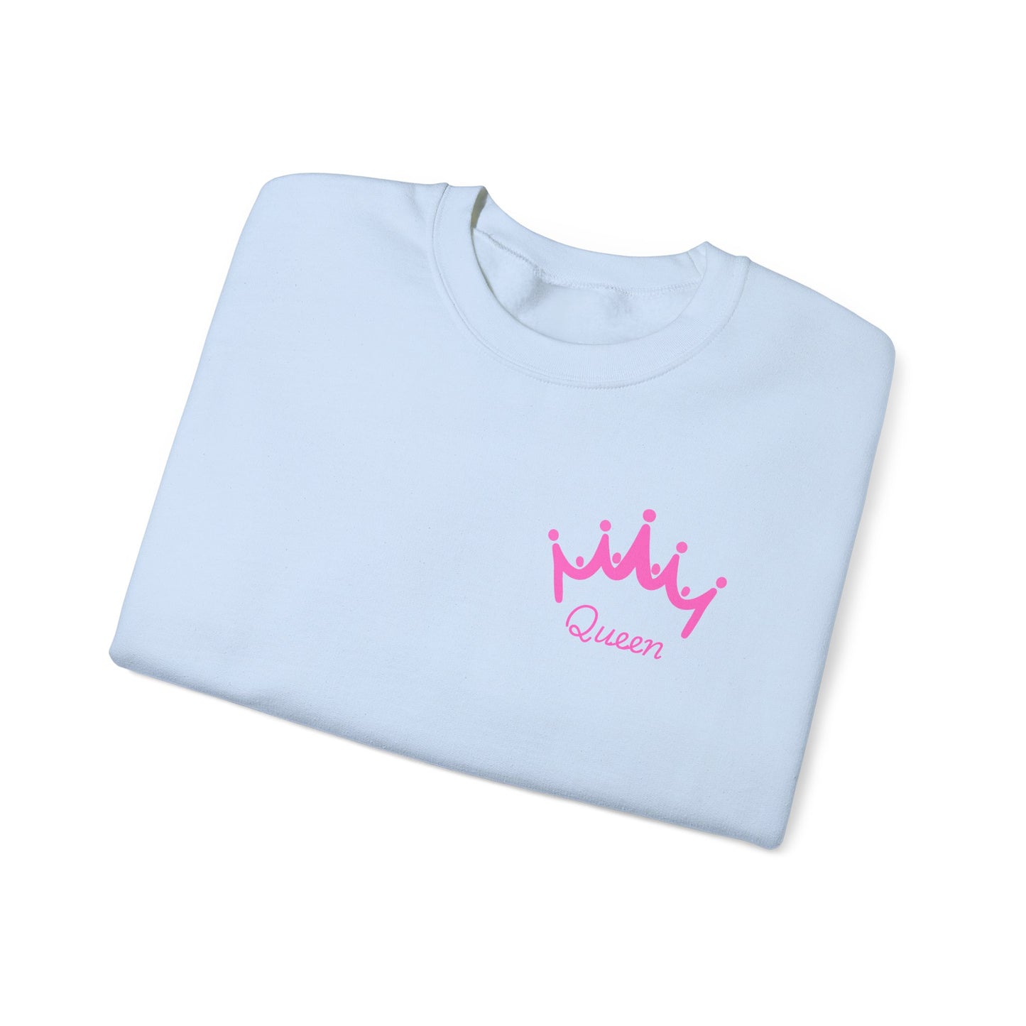 Queen Pageant Crown Unisex Crewneck Sweatshirt