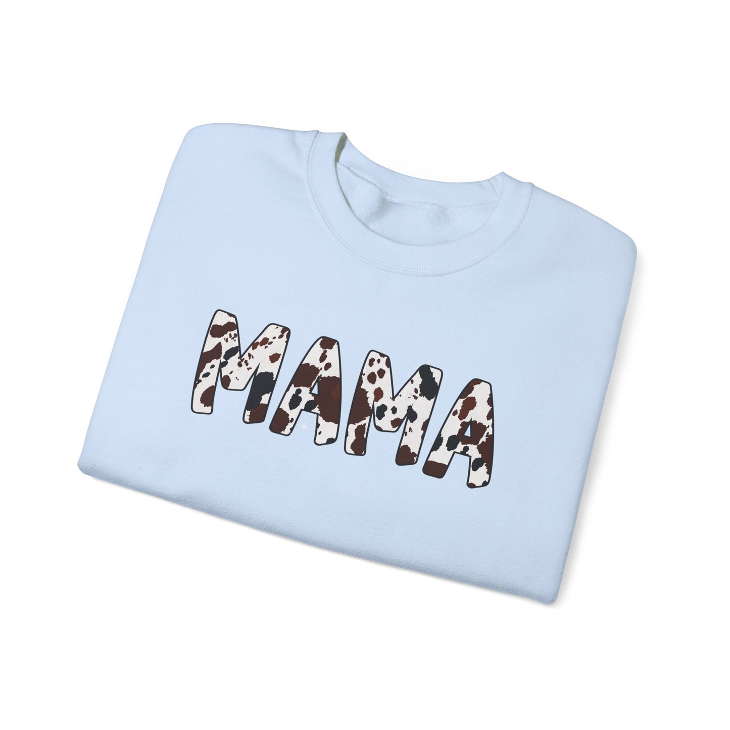 Mama Cow Crewneck Sweatshirt - Cozy Gift for Moms