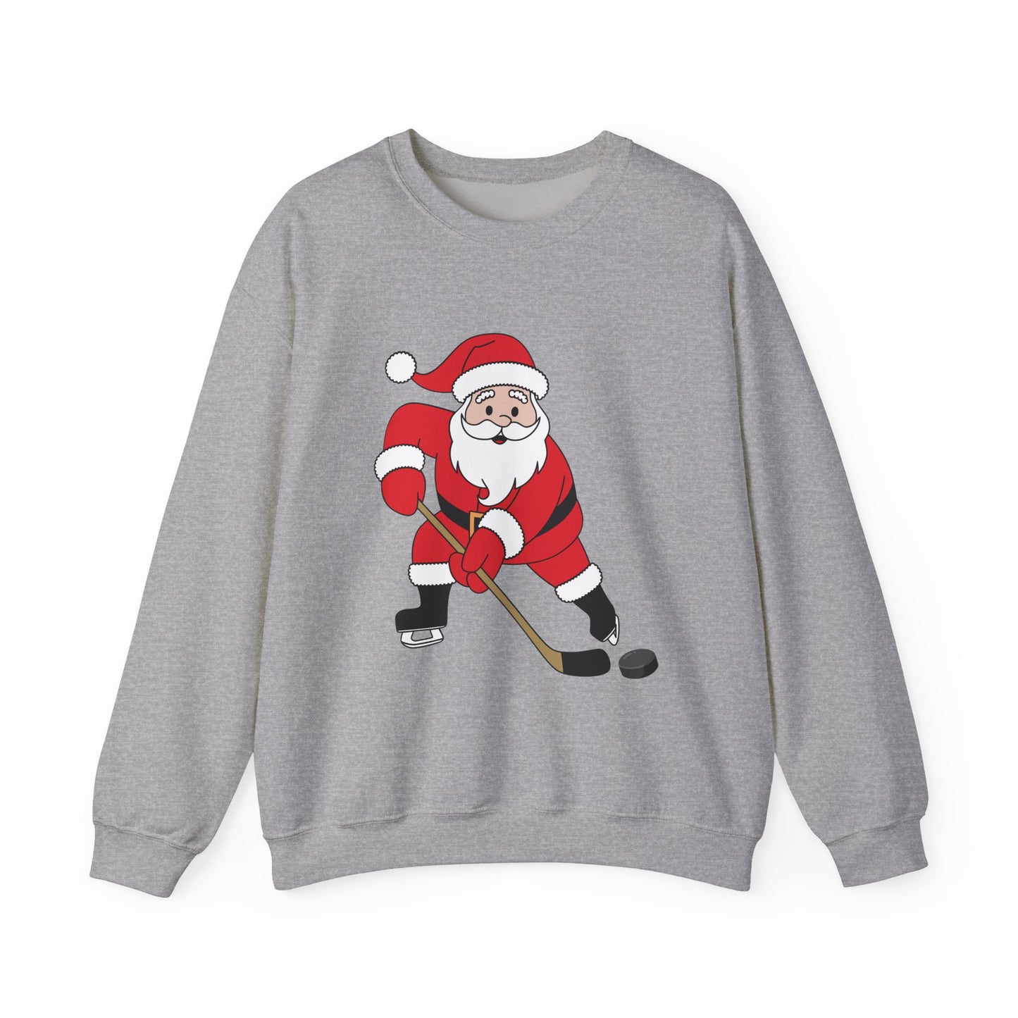 Santa Hockey Unisex Crewneck Sweatshirt