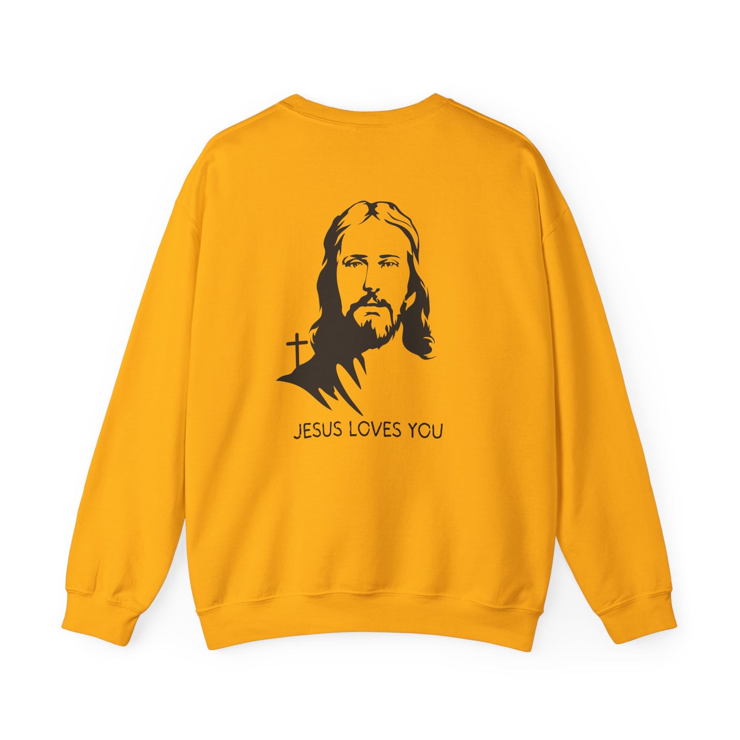 Christian Love Sweatshirt - Jesus Loves You Crewneck