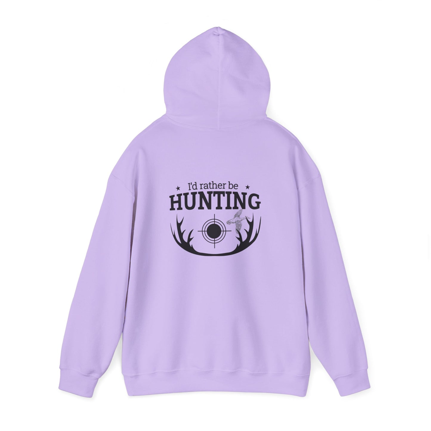 I'd Rather Be Hunting Unisex Heavy Blend Hoodie - Comfortable Outdoor Apparel