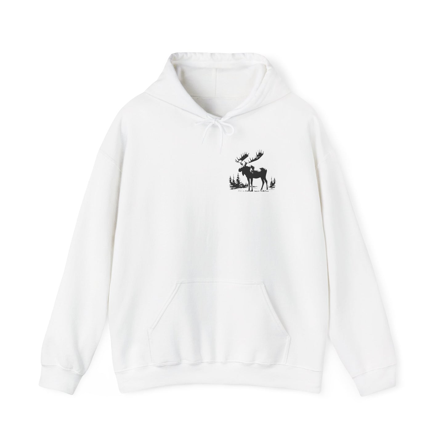 Cozy Moose Graphic Hoodie for Nature Lovers