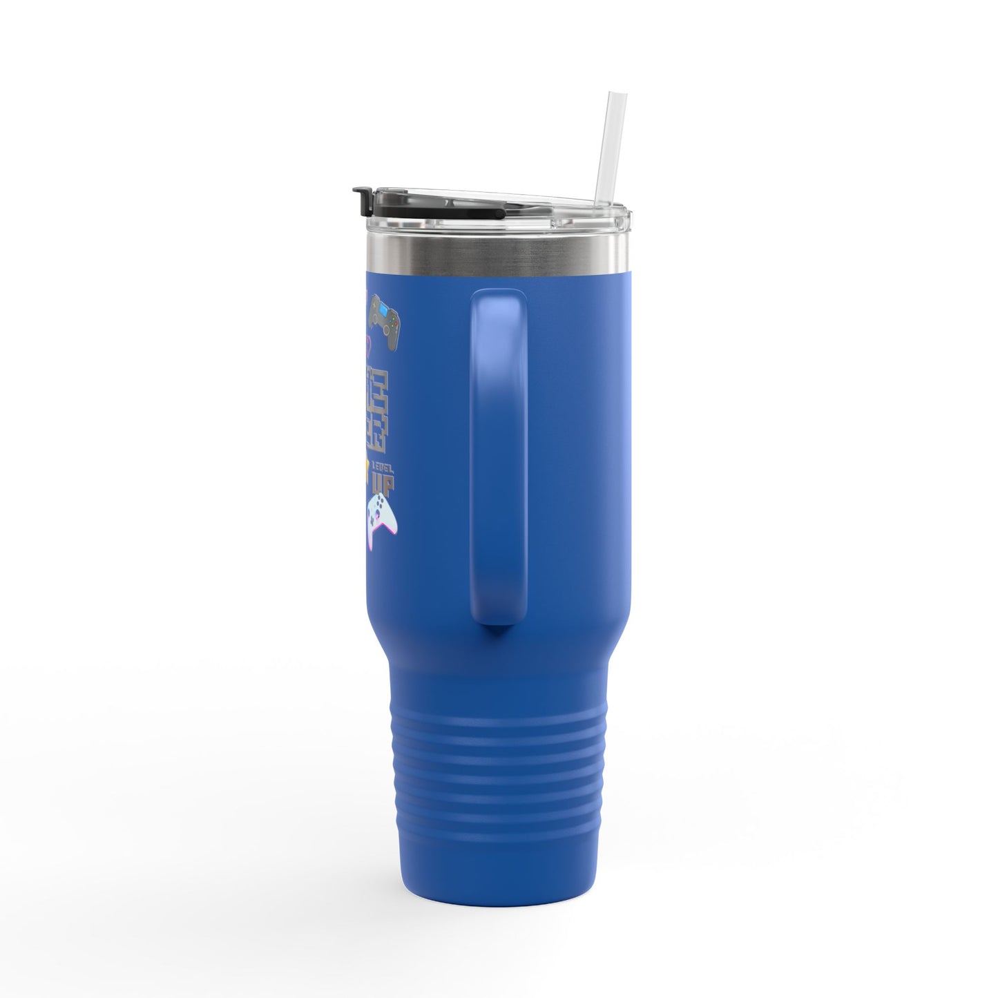 Game Over Insulated Travel Mug - 40oz for Gamers