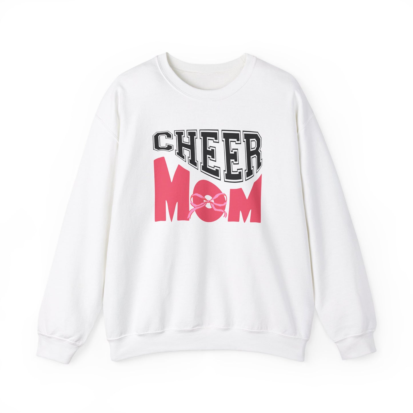 Cheer Mom Unisex Heavy Blend Crewneck Sweatshirt - Perfect Gift for Cheerleading Moms